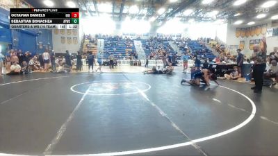 144 lbs Quarters & Wb (16 Team) - Octavian Daniels, Greasers vs Sebastian Bonachea, Applied Pressure WC