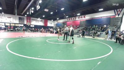 144 lbs Champ. Round 2 - Christian Hammond, Diamond Ranch vs Ty Greer, Murrieta Valley