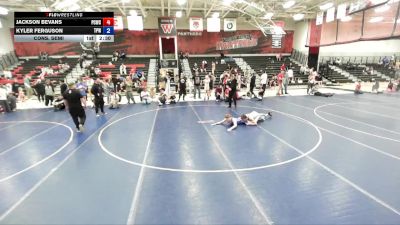 138 lbs Cons. Semi - Kyler Ferguson, Team Prestige Wrestling vs Jackson Bevans, Park City Wrestling Club