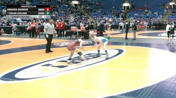 100 lbs Champ. Round 1 - Chloe Collins, Stanford (Olympia) vs Andaira Marron, Berwyn-Cicero (Morton)