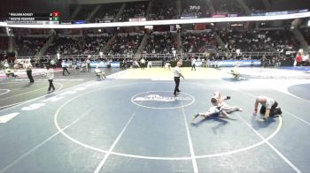 I-157 lbs 7th Place Match - Austin Fesinger, West Genesee vs William Ackley, Johnson City