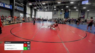 132 lbs Rr Rnd 3 - Jack Kazalas, Quest School Of Wrestling Gold vs Jaton Wellington, Shore Thing Sand