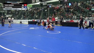 113 lbs Semis - Cruz Gannon, Sebolt Wrestling Academy vs Jack Gogel, Immortal Athletics Wrestling Club