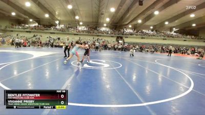 115 lbs Quarterfinal - Bentlee Fitzwater, Fox Wrestling Club-AAA vs ViviAnne Prisby, Team Grind House Wrestling Club-AAA