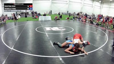 100 lbs Zuleyma Ruiz, Texas vs Isabella Thiel, Ohio