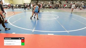 134-H lbs Round Of 64 - Mark Hubshman, Mat Assassins vs Xavier Gonzalez, Red Nose Wrestling School