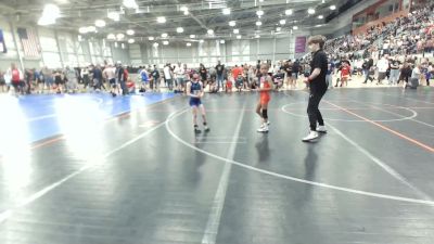 50.4-53.6 lbs Semis - Dru Dunigan, UP Outlaw WC vs Mika Abeel, Team Aggression Wrestling Club