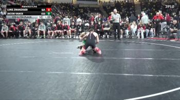 138 lbs 5th & 7th Place - Jacob Vance, Osage vs Luke Zwanziger, Nashua-Plainfield