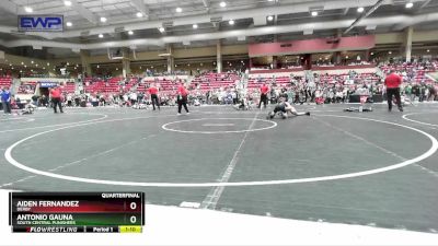 105 lbs Quarterfinal - Antonio Gauna, South Central Punishers vs Aiden Fernandez, Derby