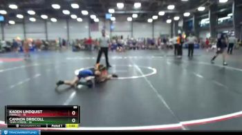 88 lbs Round 5 - Kaden Lindquist, PINnacle vs Cannon Driscoll, Terps Xtreme