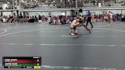 175 lbs Round 7 (8 Team) - Xavier Giles, South Side WC Black vs Chris Reddy, Sly Fox