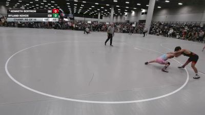 93 lbs Champ. Rd Of 16 - Ryland Kehoe, King Select Wrestling vs Kenneth Bertron, Spartan Mat Club