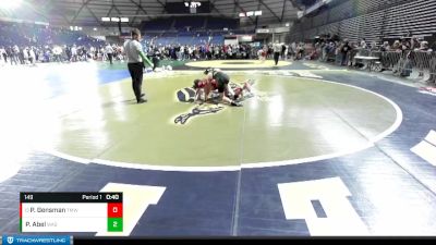 149 lbs 7th Place Match - Patrik Gensman, Thunder Mountain Wrestling Club vs Phoenix Abel, Washington