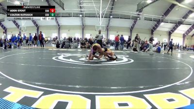 141 lbs Cons. Round 2 - Aden Stout, Seton Hill vs Colton Kotouch, Seton Hill