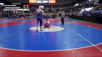 7A 285 lbs Champ. Round 1 - Hunter Montgomery, Tuscaloosa County vs William Froberg, Prattville