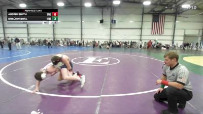 115 lbs Round 3 (12pm Friday) - Breckin Bral, Iowa Black vs Austin Smith, PA Silver