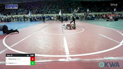 58 lbs Round Of 32 - Liam Medrano, Cowboy Wrestling Club vs Caeden Davis, Shelton Wrestling Academy