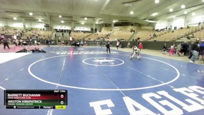 100 lbs Champ. Round 2 - Barrett Buchanan, Wave Wrestling Club vs Weston Kirkpatrick, Minion Training Center