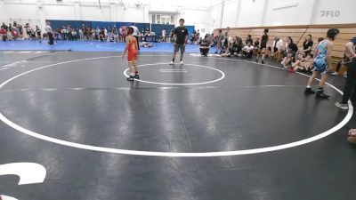 65 lbs Semifinal - Benjamin Myers, LV Bears WC vs Orlando Villapudua, Wright WA