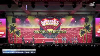 Elevation Athletics - Frost Bite [2026 L1 Mini - D2 - Small Day 3] 2026 Spirit Sports Grand Nationals