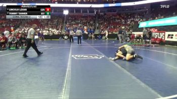 1A-157 lbs Cons. Round 2 - Tommy Tanner, Hinton vs Lincoln Levan, Central Springs