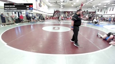 165 lbs Round Of 16 - Owen Miller, Duro Wrestling Club vs Finley Pazinko, Elite NJ
