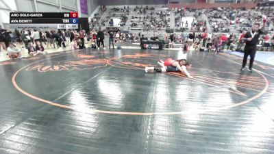 53 kg Champ. Rd Of 64 - Aro Ogle-Garza, Best Trained Wrestling vs Ava DeWitt, Team Montana