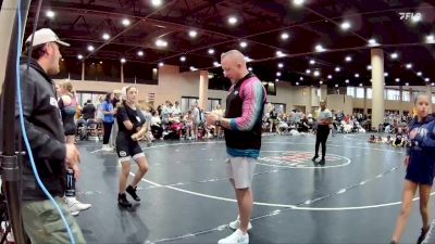 92 lbs Round 2 (4 Team) - Alexia Paoletto, Mississippi WC vs Cadence Aultman, Fairly Odd Wrestlers