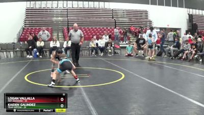 60 lbs Placement Matches (8 Team) - Logan Vallalla, Mat Assassins vs Kaiden Galindez, Team Gotcha