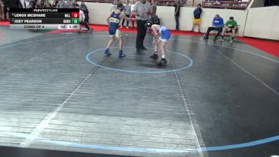105_B lbs Consi Of 4 - Lenox McShane, Millcreek vs Joey Pearson, Downingtown West