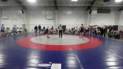 160 lbs Semifinal - Jack C. Pierce, RWA Black MS vs Logan Christian, Level Up Wrestling MS