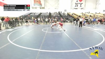 157 lbs Cons. Round 4 - Brody Rucker, Carthage Wrestling Association vs Colton Graham, Club Not Listed