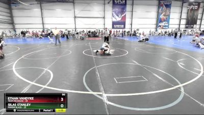 96 lbs Rd# 7- 10:45am Saturday Final Pool - Ethan VanDyke, Team Michigan vs Silas Stanley, Minion Black