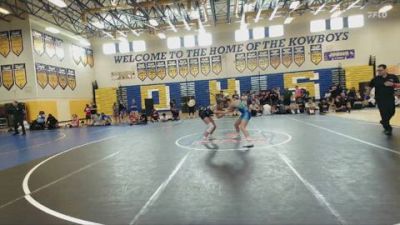 112 lbs Cons. Round 2 - Emma Loosli, Buchholz High School vs Disney Diaz, Kissimmee Wrestling Club