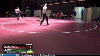 126 lbs Cons. Round 2 - Caleb Utley, New Hampton/Turkey Valley vs Caden Baca, Crestwood
