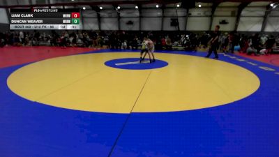 U12 FK - 86 lbs Cons. Round 2 - Liam Clark, Mat Rats Rebooted Wrestling vs Duncan Weaver, Mat Rats Rebooted Wrestling