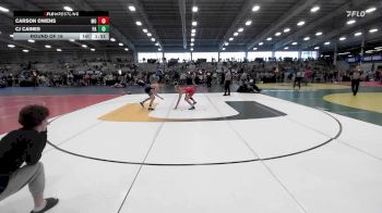 120 lbs Round Of 16 - Carson Owens, MO vs Cj Caines, PA