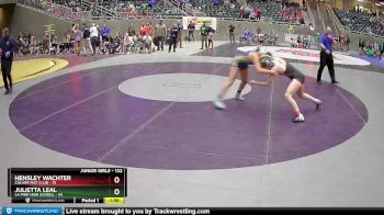 132 lbs Round 1 - Julietta Leal, La Pine High School vs Hensley Wachter, Culver Mat Club