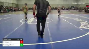 110 lbs Quarterfinal - Karrsen Bussan, Askren Wrestling Academy vs Kage Gorczynski, Dark Cloud Wrestling Club