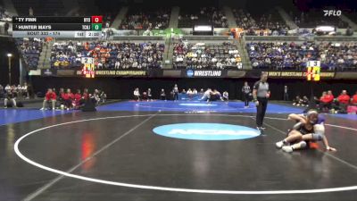 174 lbs Semifinal - Hunter Mays, TCNJ vs Ty Finn, NYU
