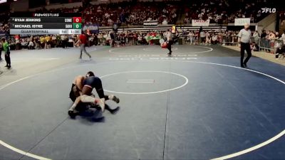 D 2 144 lbs Quarterfinal - Michael Istre, Sam Houston vs Ryan Jenkins, Comeaux