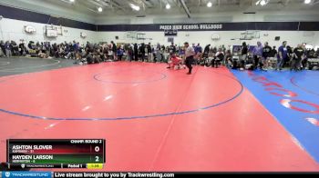 157 lbs Round Two - Hayden Larson, Hermiston vs Ashton Slover, Kamiakin