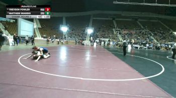 6A 144 lbs Champ. Round 2 - Treyson Fowler, Pike Road School vs Matthew Iwanski, Spain Park Hs