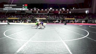 157 lbs Round Of 32 - Gabriel Schwartz, Louisiana State vs Jaden New, Life