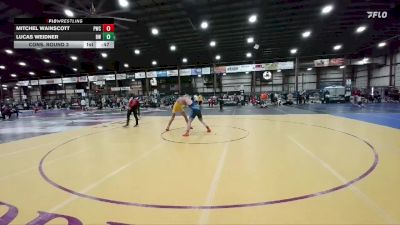 175 lbs Cons. Round 3 - Lucas Weidner, Beulah Wrestling vs Mitchel Wainscott, Powell Wrestling Club
