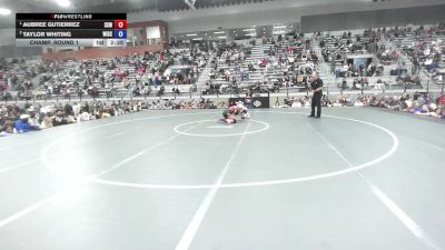 53 Finals kg Champ. Round 1 - Aubree Gutierrez, Surfside X Wrestling vs Taylor Whiting, Wisconsin