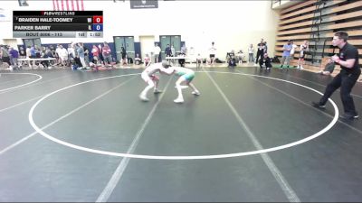 113 lbs Champ. Round 1 - Braiden Hale-Toomey, WI vs Parker Barry, IL