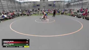 145 lbs Round 1 (8 Team) - Iverson Mejia, Nebraska vs Brady Martin, Kansas Red