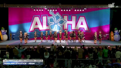 Fearless Athletics - Reign [2025 L1 Junior - D2 - Medium Day 2] 2025 Aloha Gatlinburg Showdown