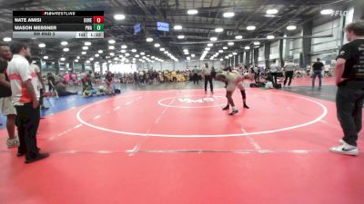 126 lbs Rr Rnd 2 - Nate Amisi, Dover Bandits - HSB vs Mason Messner, Parabellum Mambas - HSB